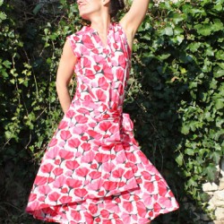 OYE, Voilà l’été ! imprimé coquelicot