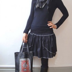 Look du jour : la jupette noire jupette-noire