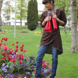 Le temps se couvre, moi aussi ! tunique kimono