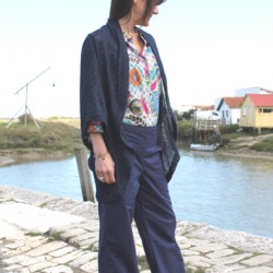 En attendant de pouvoir se jeter à l’eau ! look du jour
