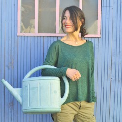 Arrosage automatique ! pull dos ouvert