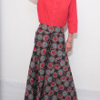 pantalon large évasé