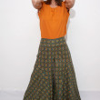 pantalon large évasé