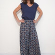 pantalon large évasé