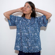 chemise col à volants