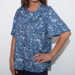 chemise col à volants
