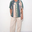 chemise col à volants
