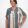 chemise col à volants