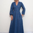robe longue manche longue