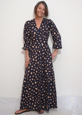 robe longue manche longue