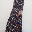 robe longue manche longue