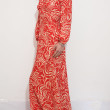 robe longue manche longue