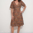 robe courte cintrée