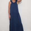 robe longue sans manche